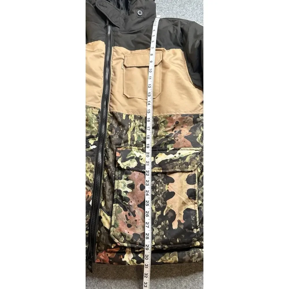 Staple Pigeon Cold Weather Puffer Coat Camo XL Very Thick